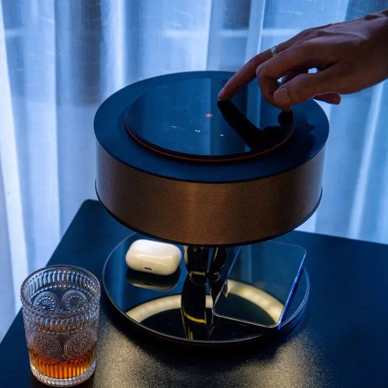 Noir Lamp Multiple functions Bluetooth Speakers & Style in One