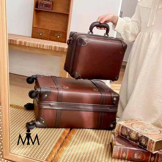 Explore the Elegance of vintage style luggage