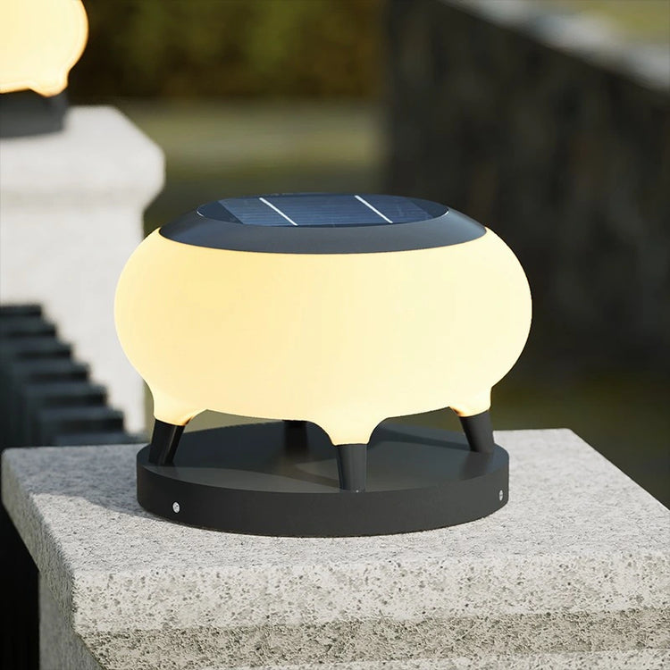 Solar garden lights featuring waterproof design and warm white glow