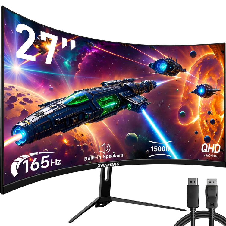 -27 curved qhd monitor -