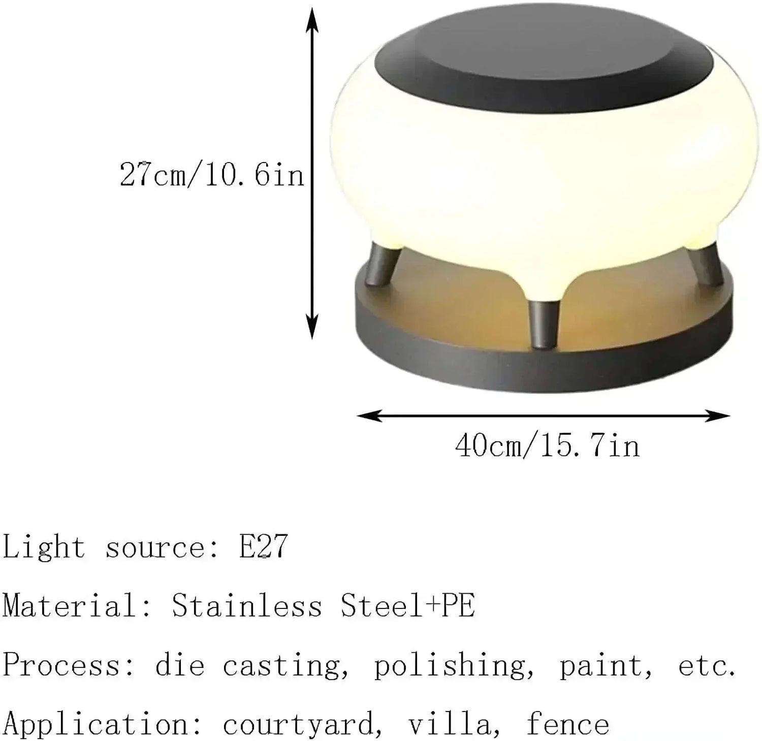"High quality solar garden lights, Elite Light lamp for outdoor and garden."