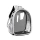 Multiple color options of transparent cat backpack