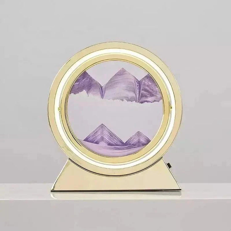Rotating Sand Art Lamp for Bedroom & Living Room