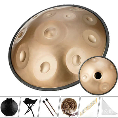 Handpan in carrying case