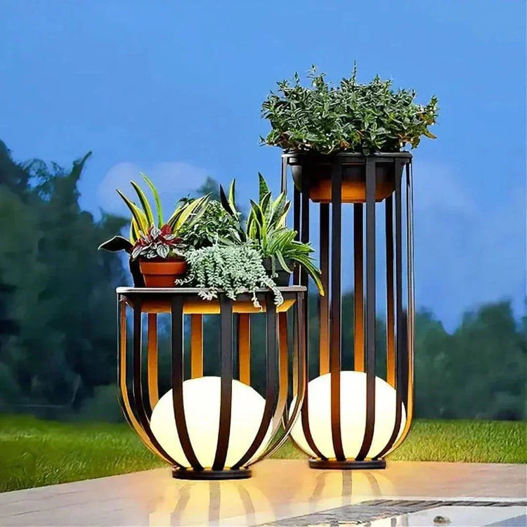 Weatherproof solar light IP65 garden lamp for exterior décor