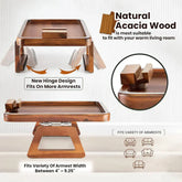 Natural acacia wood. fitsvariety f armrests
