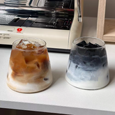 Minimalist multi-purpose tumbler. Wine, margarita, coffee, hot or cold drinks. Perfect for any occasion. BPA-free borosilicate glass tumbler. 