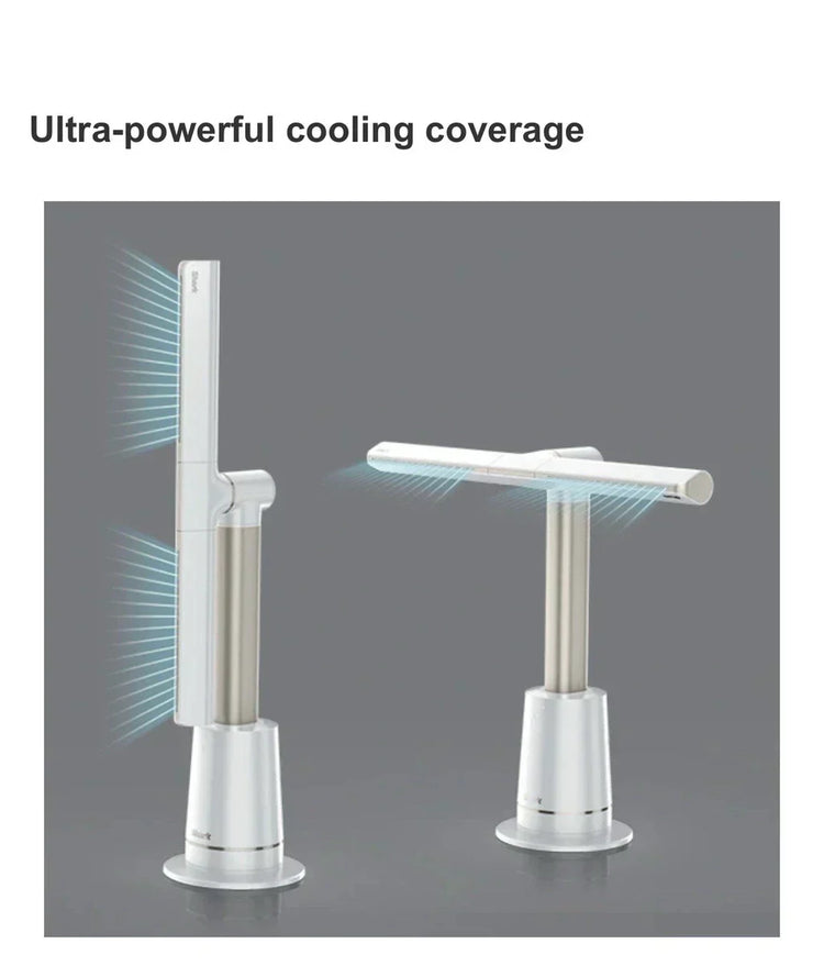 Fan 180° oscillation feature of the Shark TurboBlade XL